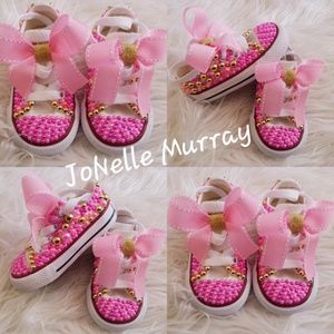 Blinged Out Converse Shoes